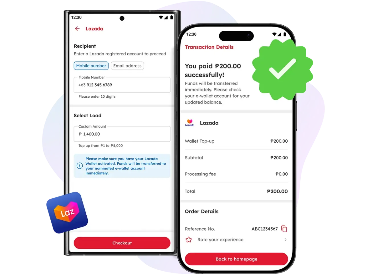 Lazada Wallet Top-up