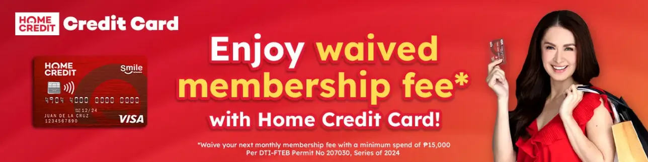 home credit card waived membership fee 4 1