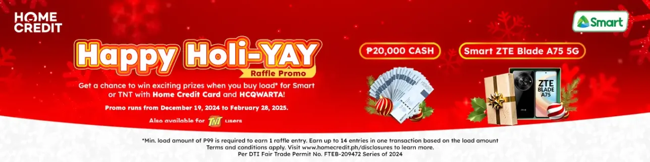MAGNOLIA Home Credit x Smart Christmas Raffle Promo MAIN KV 1360X340 (1)