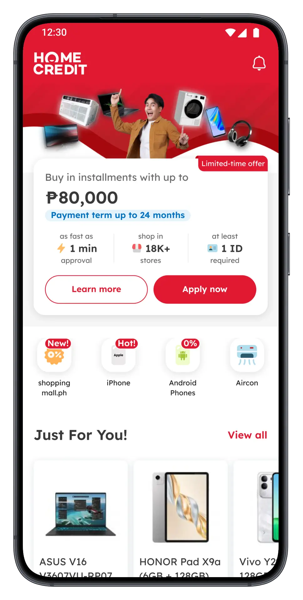 home credit product installments