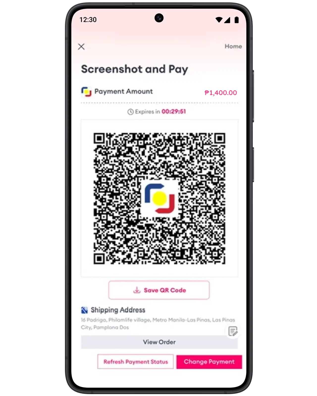 Save Lazada QR